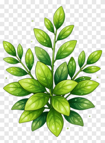 Green Leaf Plant PNG