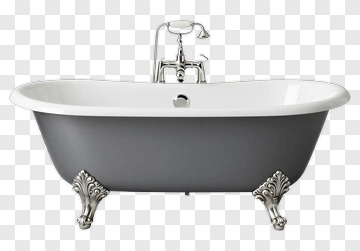 Classic Freestanding Bathtub PNG