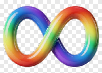 Rainbow Infinity Symbol PNG