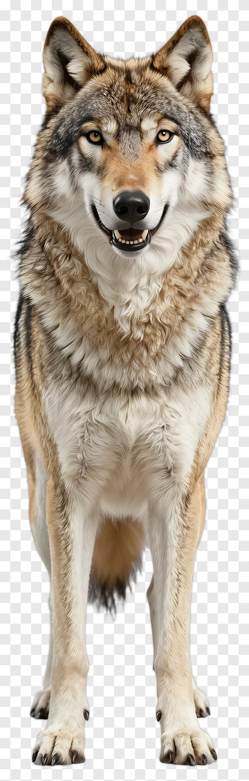 Wolf With Expressive Eyes And Detailed Fur PNG