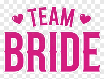 Team Bride PNG
