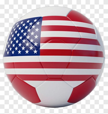 American Flag Soccer Ball PNG