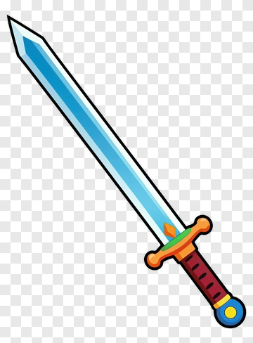 Blue Sword PNG