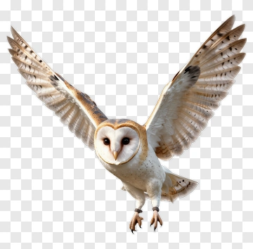 Flying Owl PNG
