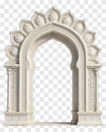 Marble Ornamental Arch PNG