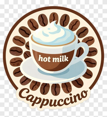 Cappuccino With Hot Milk PNG