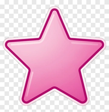 Pink Star Icon PNG