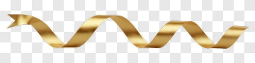 Gold Ribbon PNG