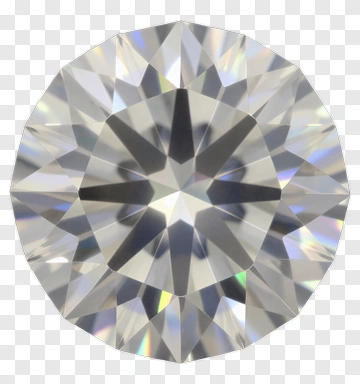 Round Cut Diamond PNG