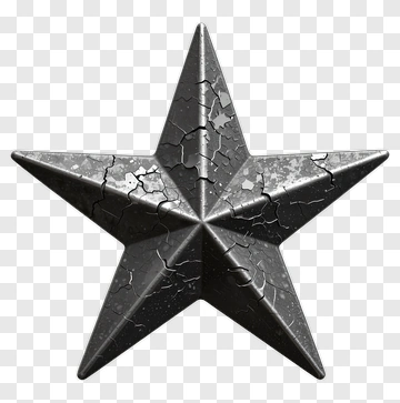 Cracked Star PNG