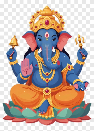 Ganesha The Elephant God PNG