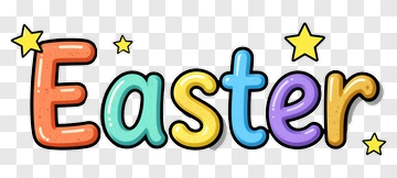 Easter Celebration Design PNG