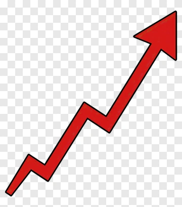 Upward Trend Arrow PNG