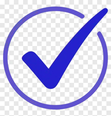 Blue Checkmark Icon PNG