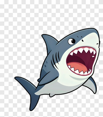 Cartoon Shark PNG