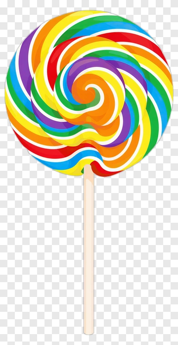 Colorful Lollipop PNG