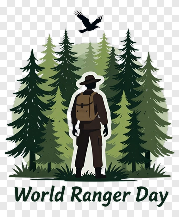 Ranger In The Forest PNG