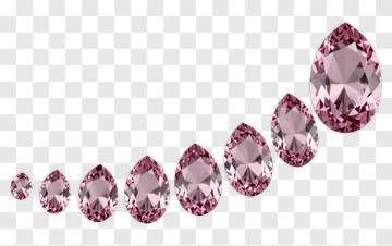 Pink Diamond Gemstones PNG