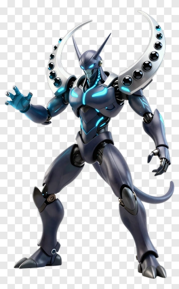 Mecha Robot Action Figure PNG