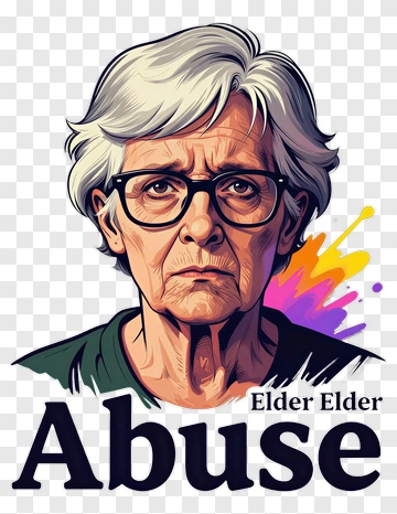 Elder Abuse Awareness PNG