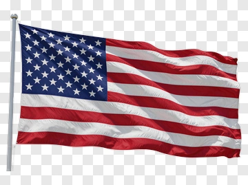 American Flag Flying PNG
