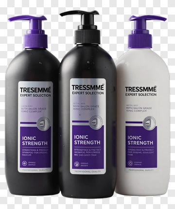 Tressmme Ionic Strength Hair Care Products PNG
