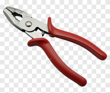 Red Handle Pliers PNG