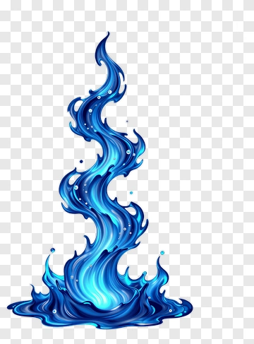 Blue Flame PNG