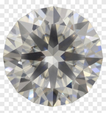 Round Cut Diamond PNG