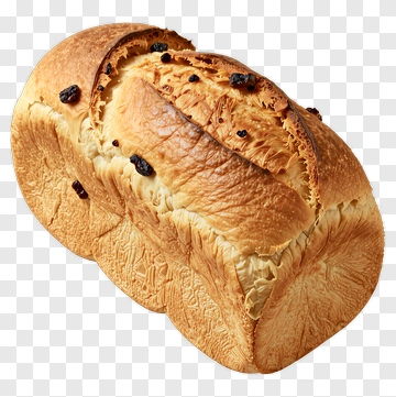 Golden Loaf With Raisins PNG