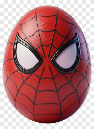 Spider-Man Egg PNG