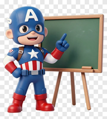 Captain America As A Teacher PNG