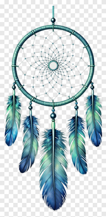 Dream Catcher With Feathers PNG