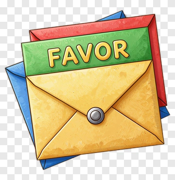 Favor Envelope PNG