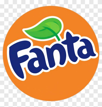 Fanta Logo With Leaf PNG