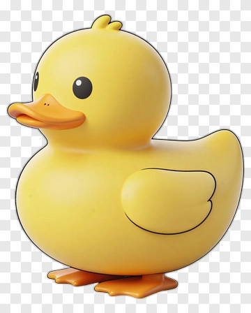 Yellow Rubber Duck PNG
