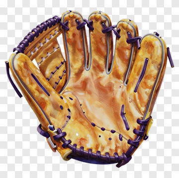 Watercolor Baseball Glove PNG