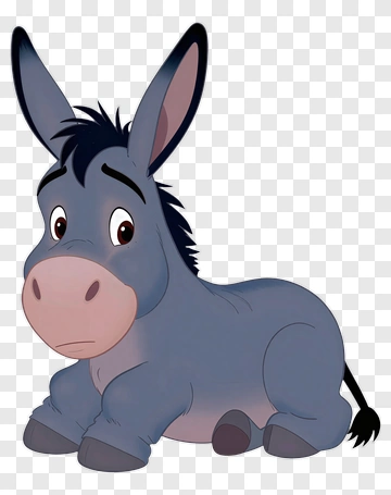 Eeyore The Donkey PNG