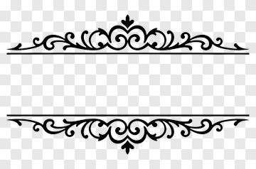 Ornamental Border Design PNG