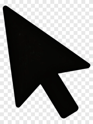 Black Cursor Icon PNG