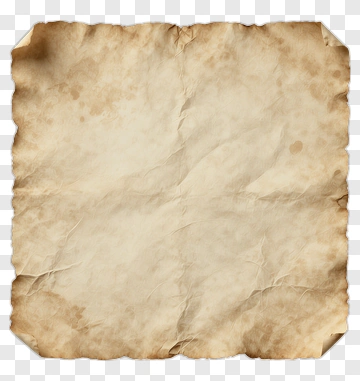Vintage Beige Paper PNG