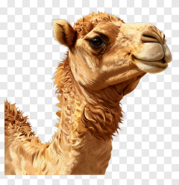 Camel Portrait PNG
