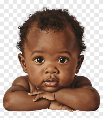 Portrait Of A Baby PNG