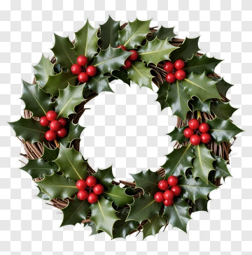 Holly Wreath PNG