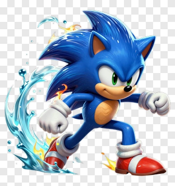 Sonic The Hedgehog Running PNG