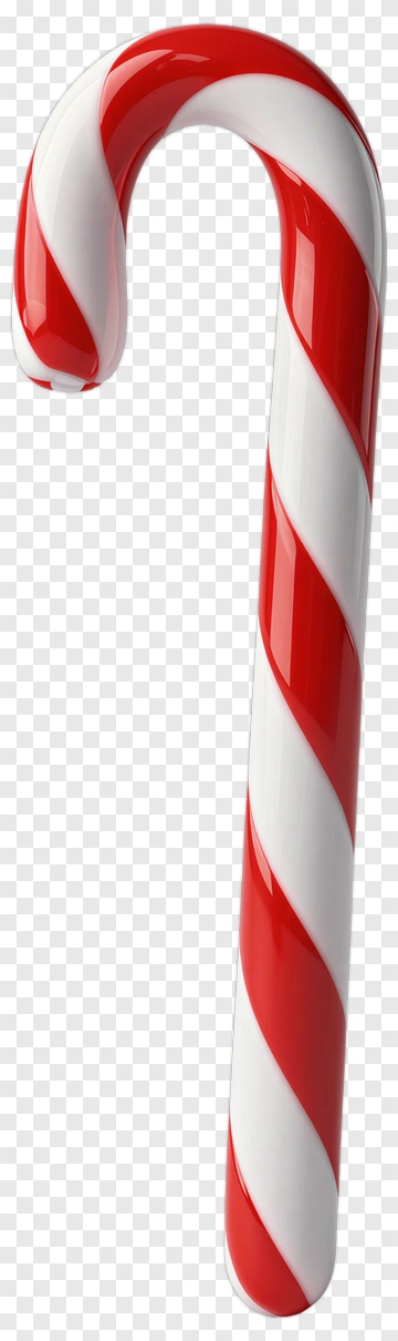 Red And White Candy Cane PNG