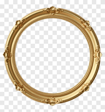 Gold Ornate Frame PNG
