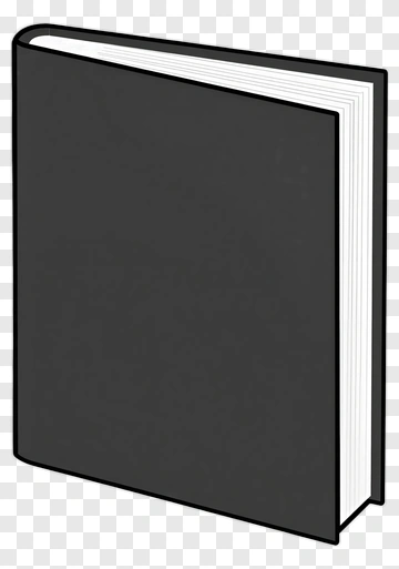Black Book With White Pages PNG