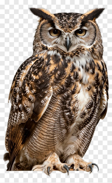 Great Horned Owl PNG