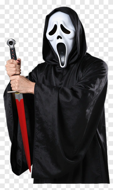Ghostface With Sword PNG
